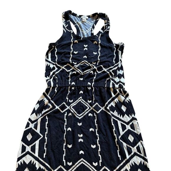 Womens’ J. Crew Black and Cream Tank Dress Size XS - Picture 3 of 6